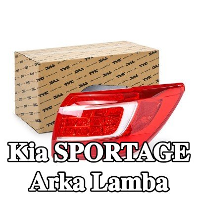 TYC Arka lamba Sağ, ampul tutuculu — 2012 Kia Sportage