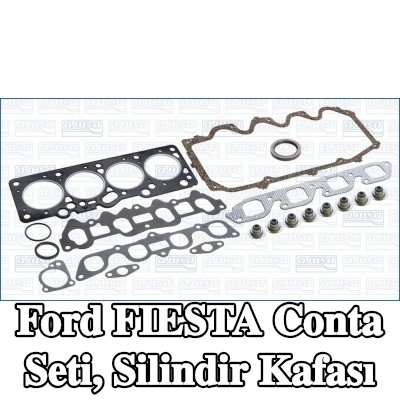AJUSA Conta seti, silindir kapağı contalı silindir kapağı, valf gövdesi contalı, FIBERMAX — 1995 Ford Fiesta