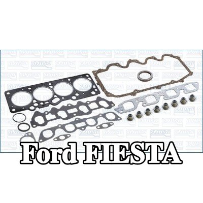 AJUSA مجموعة حشيات, رأس الأسطوانة مع حشوة رأس الأسطوانة, مع أختام ساق الصمام, FIBERMAX — 1995 Ford Fiesta