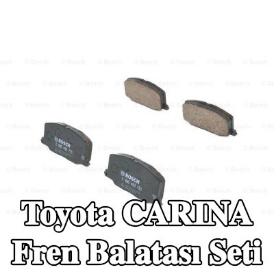 BOSCH Fren balatası seti 15mm — 1990 Toyota Carina