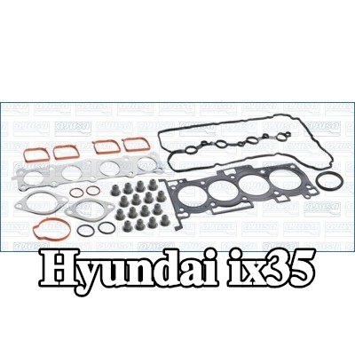 AJUSA مجموعة حشيات, رأس الأسطوانة مع حشوة رأس الأسطوانة, مع أختام ساق الصمام, MULTILAYER STEEL — Hyundai ix35