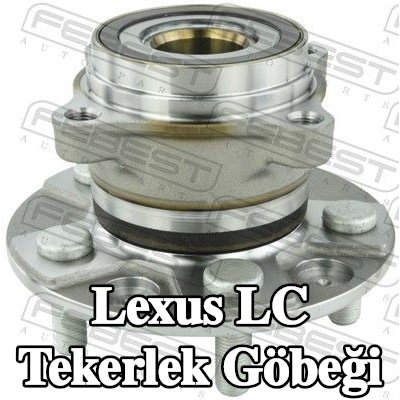 FEBEST Tekerlek göbeği arka aks, ABS sensör halkalı — Lexus Lc