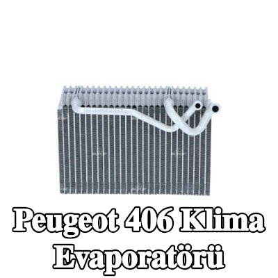 NRF Genleşme valfi olmayan klima evaporatörü — Peugeot 406