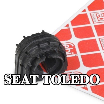 FEBI BILSTEIN جلبة قضيب مانع للانقلاب المحور الخلفي, 17mm, مطاط — 2008 SEAT Toledo