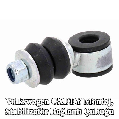 VAICO Montaj, stabilizatör bağlantı çubuğu Ön aks her iki taraf, Orijinal VAICO Kalitesi — 2002 Volkswagen Caddy