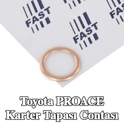 FAST Karter tapası rondelası Bakır, Inner Diameter: 16mm — Toyota Proace