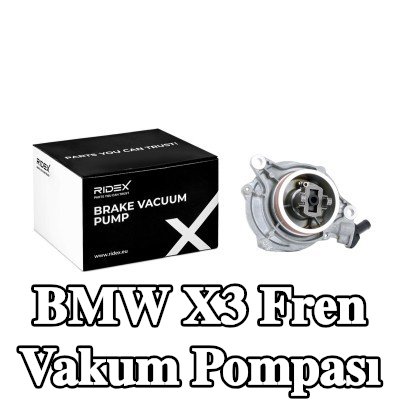 RIDEX Sızdırmazlık halkalı fren vakum pompası — 2003 BMW X3