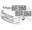 FEBEST Sağ ön tampon braketi — 2012 Honda Jazz (2)