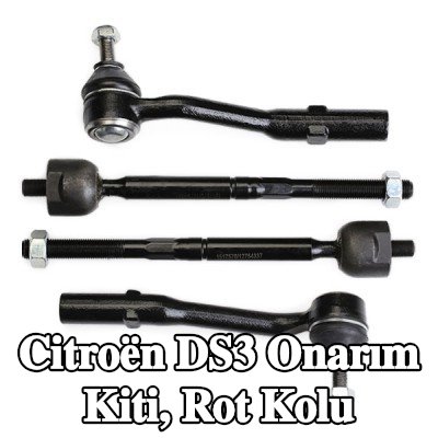 RIDEX Onarım Kiti, bağlantı çubuğu Ön Aks Sol, Ön Aks Sağ, aks mafsalı ile birlikte — Citroën Ds3
