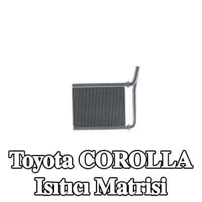 MAHLE Aksesuarları dahil ısıtıcı matrisi, boru ile — 2016 Toyota Corolla