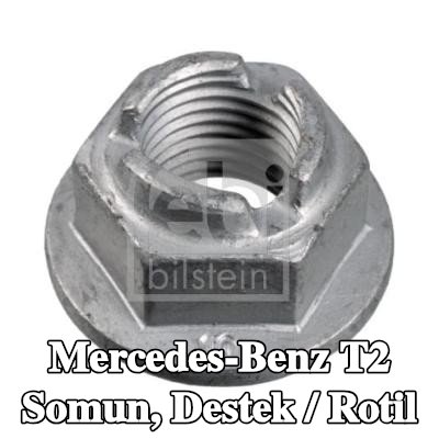 FEBI BILSTEIN Somun, Destek / Rotil — Mercedes-Benz T2