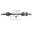 FEBI BILSTEIN Tahrik mili Ön Aks Sol, somunlu — 2016 Opel Astra (1)