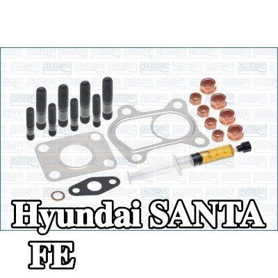 AJUSA مجموعة التثبيت, الشاحن مع الحشيات/الأختام — 2002 Hyundai Santa Fe