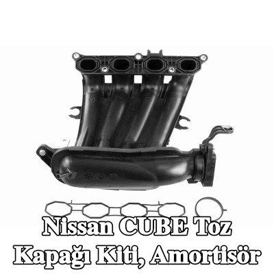 ACKOJA Toz kapağı kiti, amortisör — Nissan Cube