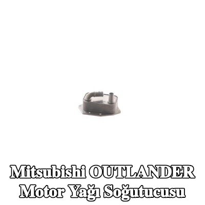 MAHLE Conta/sızdırmazlık elemanları ile motor yağı soğutucusu, yağ filtresi muhafazası olmadan — 2012 Mitsubishi Outlander
