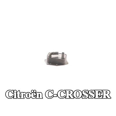 MAHLE مبرد زيت المحرك مع الحشوات/الأختام, بدون غطاء فلتر الزيت — Citroën C-crosser