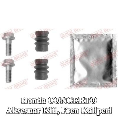 QUICK BRAKE Aksesuar Kiti, fren kaliperi — Honda Concerto