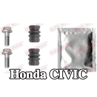 QUICK BRAKE مجموعة ملحقات، مقياس الفرامل — 2002 Honda Civic