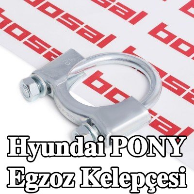 BOSAL Egzoz kelepçesi — Hyundai Pony