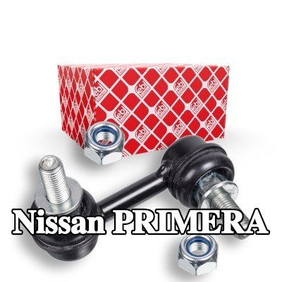 FEBI BILSTEIN وصلة قضيب مانع الانقلاب OE Turbo NEW, 65mm, الفولاذ, مع صواميل — Nissan Primera