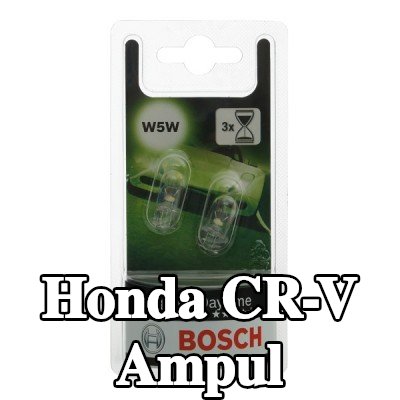 BOSCH Ampul — 2012 Honda Cr-v