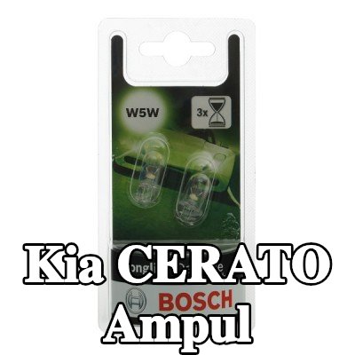 BOSCH Ampul — 2011 Kia Cerato