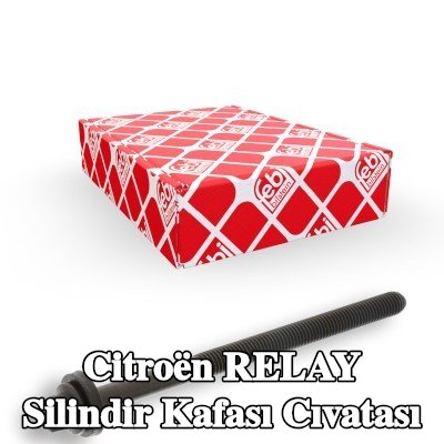FEBI BILSTEIN Silindir Kafası Cıvatası — 2002 Citroën Relay