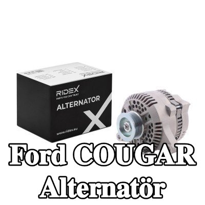 RIDEX Alternatör 130A, entegre regülatörlü — Ford Cougar