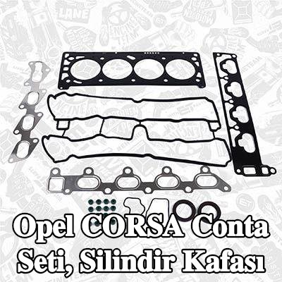 ET ENGINETEAM Conta seti, valf kapağı contalı silindir kafası, valf gövdesi contalı — 2002 Opel Corsa
