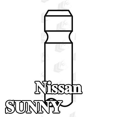 AE صمام العادم — Nissan Sunny
