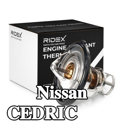 RIDEX ثرموستات 82°C, 64mm, 25mm, مع حشية/مانع تسرب — 1997 Nissan Cedric