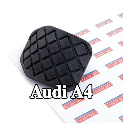 TOPRAN وسادة دواسة القابض وسادة دواسة مطاطية — Audi A4