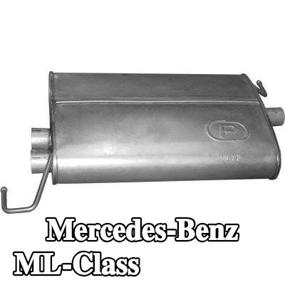 POLMO كاتم الصوت الخلفي الأوسط — Mercedes-Benz ML-Class