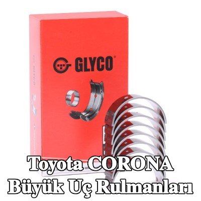 GLYCO Büyük Uç Yatakları Çelik tabanlı alüminyum alaşımı — Toyota Corona
