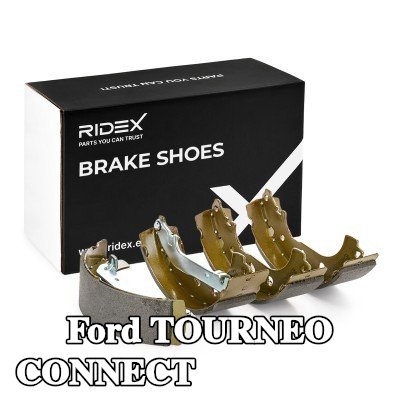RIDEX مجموعة أحذية الفرامل للمحور الخلفي, 228, 6mm — Ford Tourneo Connect