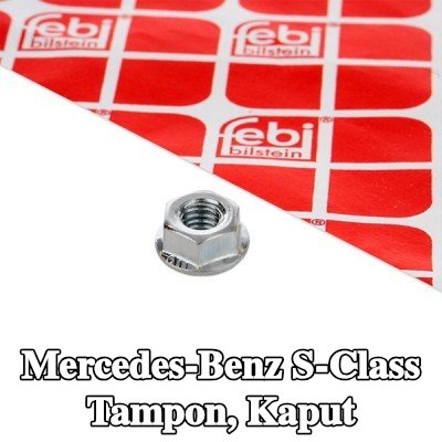 FEBI BILSTEIN Tampon, kaput — Mercedes-Benz S-Class