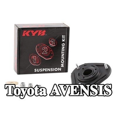 KYB طقم إصلاح, دعامة التعليق AGX, المحور الأمامي, المحور الأمامي كلا الجانبين — 2003 Toyota Avensis