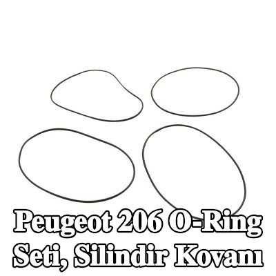 FAST O-Ring Seti, silindir kovanı — Peugeot 206