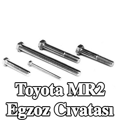 VEGAZ Egzoz cıvatası — 1990 Toyota Mr2