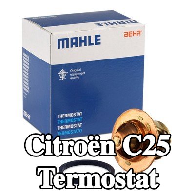 MAHLE Termostat 83°C, 43, 5mm, contasız/sızdırmazlık elemanı olmadan — Citroën C25