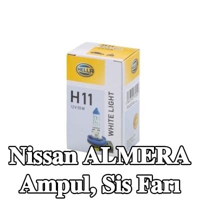 HELLA Ampul, sis farı — Nissan Almera