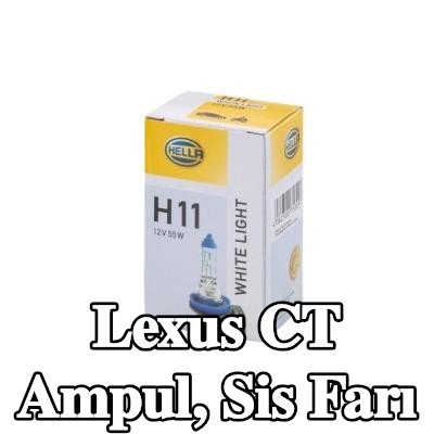 HELLA Ampul, sis farı — Lexus Ct