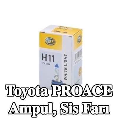 HELLA Ampul, sis farı — Toyota Proace