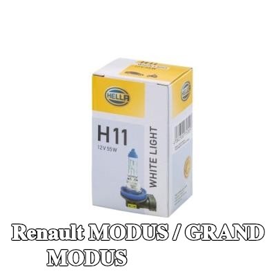 HELLA لمبة، مصباح الضباب — Renault Modus / Grand Modus