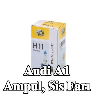 HELLA Ampul, sis farı — Audi A1