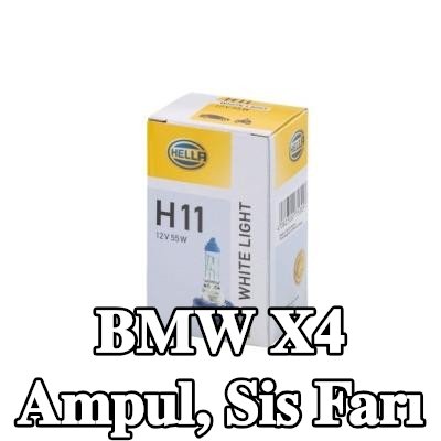 HELLA Ampul, sis farı — BMW X4