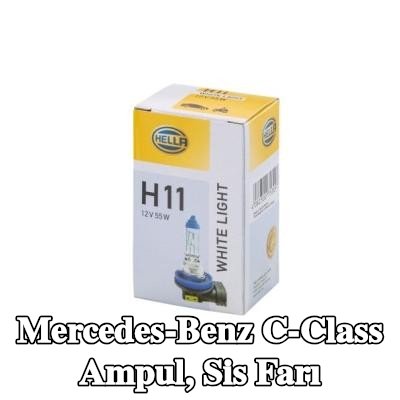 HELLA Ampul, sis farı — Mercedes-Benz C-Class