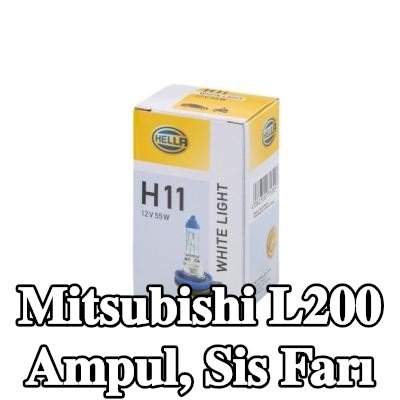 HELLA Ampul, sis farı — Mitsubishi L200