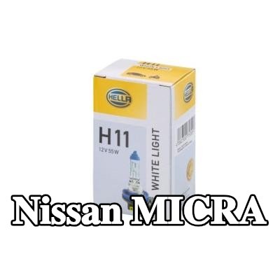 HELLA لمبة، مصباح الضباب — Nissan Micra