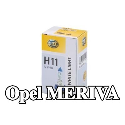 HELLA لمبة، مصباح الضباب — Opel Meriva